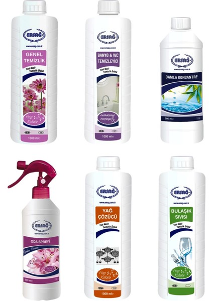 6lı Temizlik Paketi