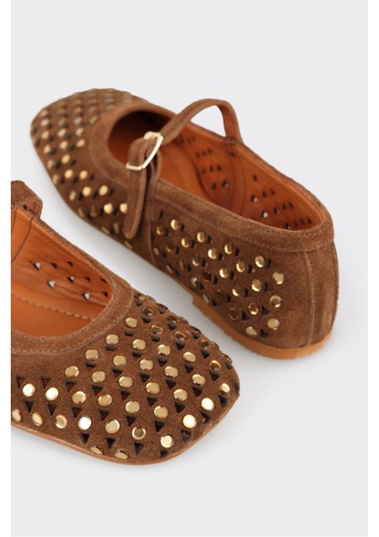 Taba Deri Kadın Günlük Ayakkabı indirimleri