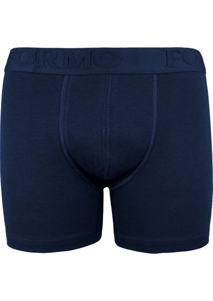 6'lı Erkek Lacivert Pamuklu Esnek Kaliteli Boxer