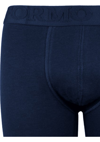 6'lı Erkek Lacivert Pamuklu Esnek Kaliteli Boxer
