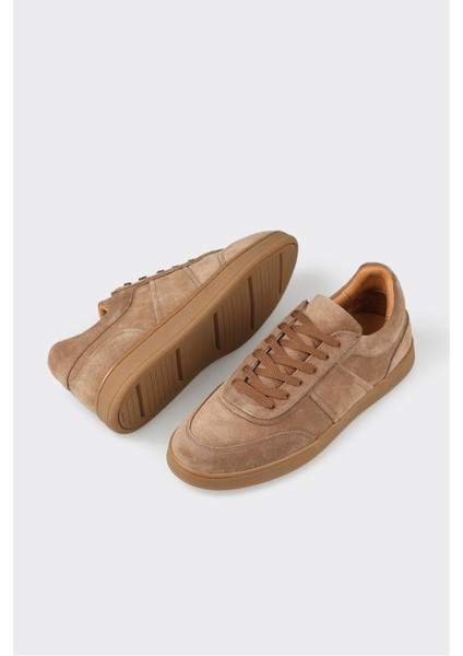 Taba Deri Erkek Günlük Ayakkabı modelleri