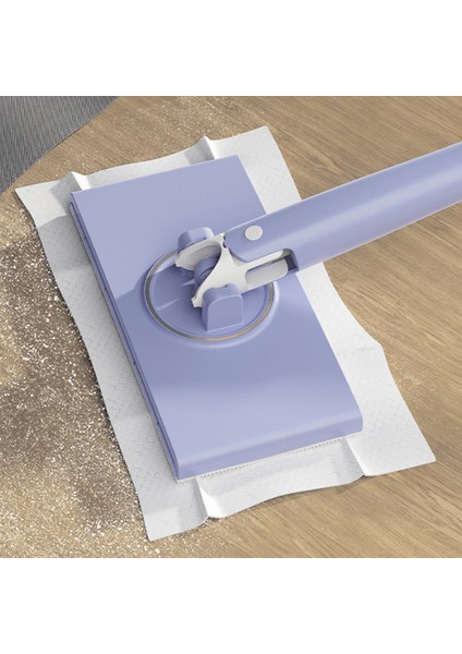 Yüzey Temizlik Havlusu Kullan At Temizlik Bezi İçin Küçük Otomatik Mini Mop – 4 Adet Bez