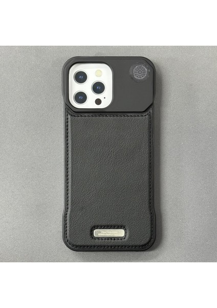 iPhone 16 Pro Max Parfümlü Koku Hazneli Magsafe Uyumlu Deri Kılıf