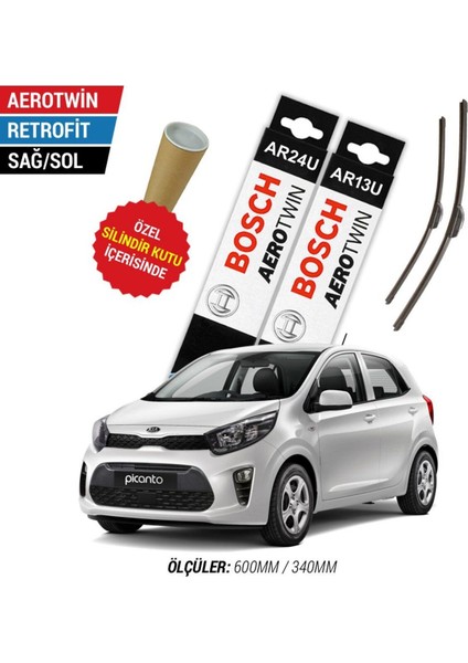 Kia Picanto Silecek Takımı (2017-2021) Bosch Aerotwin