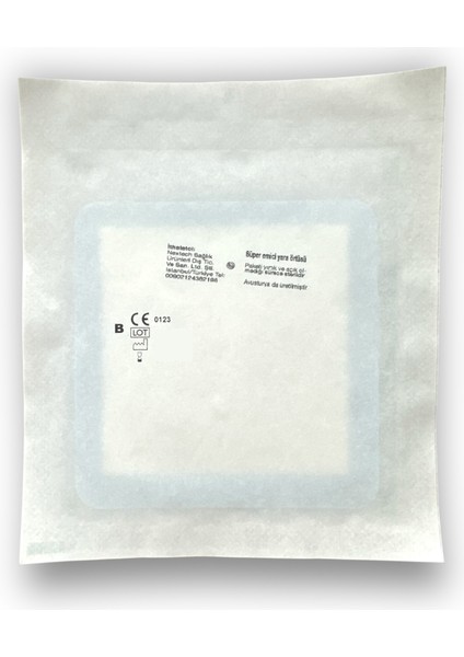 Vliwasorb Süper Emici Örtü 10 x 10 cm - Ref 24501 - 1 Adet