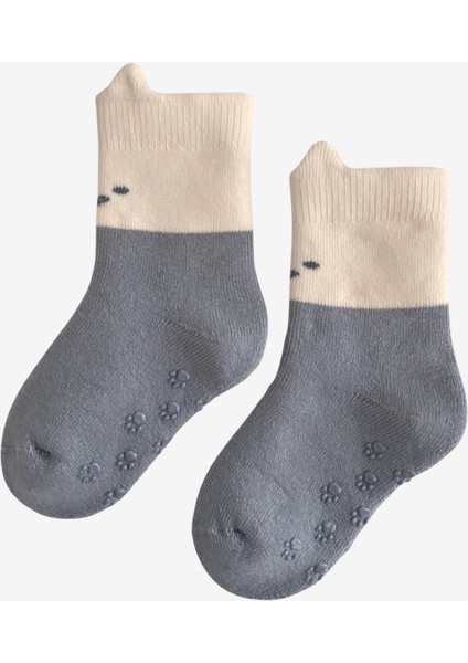 Bebek Sevimli Ayıcık Desenli 3'lü Havlu Soket Çorap fırsatları