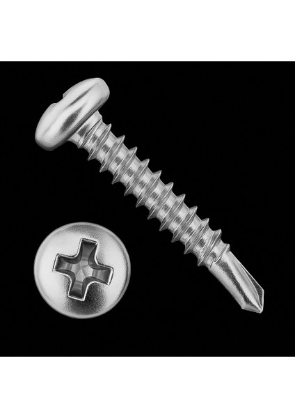 4.2X32 mm Ysb Yıldız Silindir Başlı Sac Vidası (250 Adet)