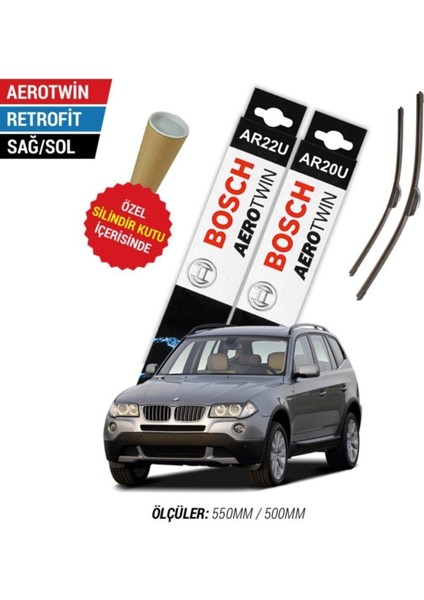 Bmw X3 Silecek Takımı (2003-2010 E83) Aerotwin Retrofit
