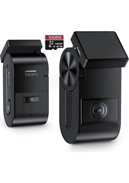 Vs1 2k Mini Dash Cam, Starvis 2, 32GB Sd Kart, 5ghz Wi-Fi, Voice Control, Gps, Hdr, Park Izleme
