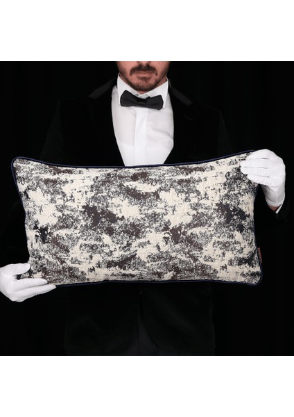 Vicente Luxury Viskon Şönil 35*65 Biyeli Kırlent Çok Renkli fiyatları