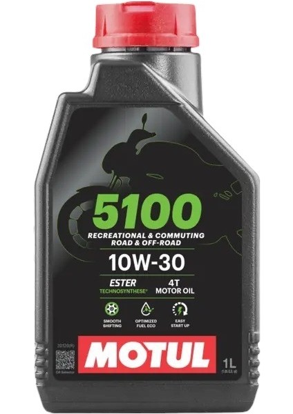 Honda CB500X(2013-2018) Motor Yağı 1lt 5100 10W30 Motul