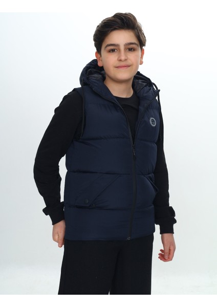 Erkek Çocuk Göğsü Armalı Şişme Yelek