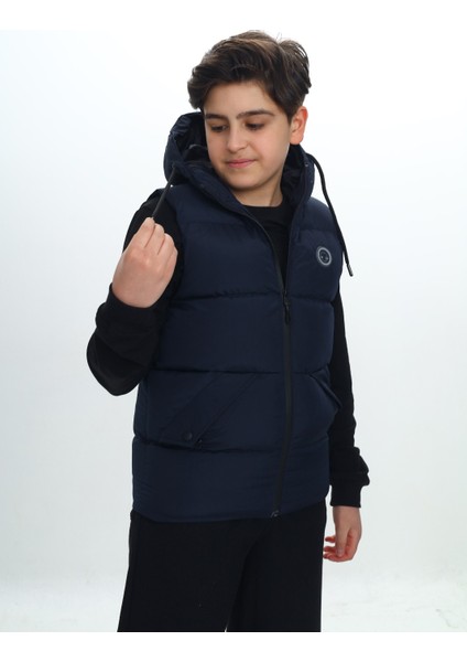 Erkek Çocuk Göğsü Armalı Şişme Yelek