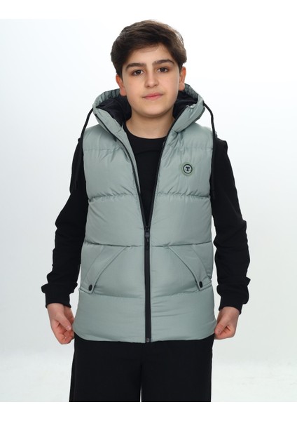 Erkek Çocuk Göğsü Armalı Şişme Yelek