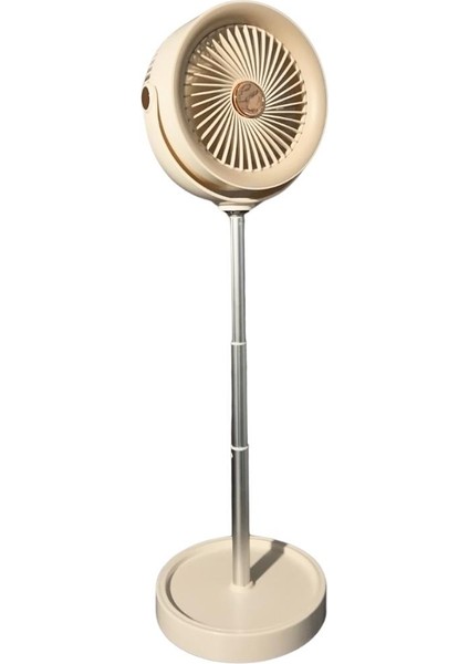 Masa Tipi Midi Fan – Taşınabilir Şarjlı Kademeli Hız ve Yükseklik Ayarı YS2298B