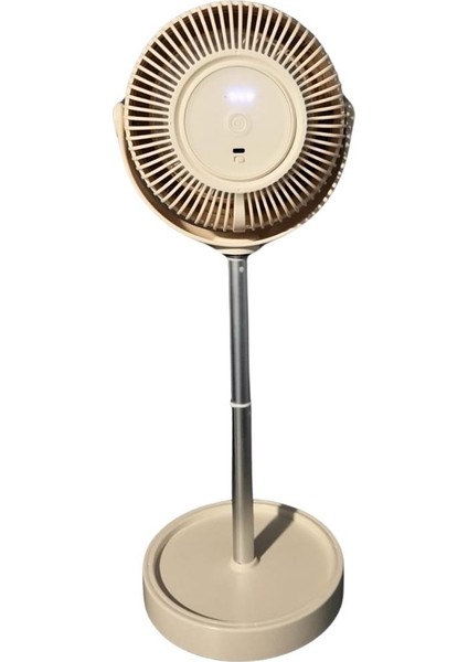 Masa Tipi Midi Fan – Taşınabilir Şarjlı Kademeli Hız ve Yükseklik Ayarı YS2298B