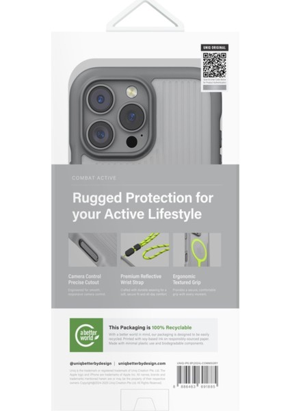 Iphone 16 Pro Max Kılıf Combat Active Üç Katmanlı Magsafe Özellikli (Magclick™) Koruyucu Kapak indirimleri