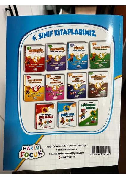 4.sınıf Çözümlü Problem Kitabı