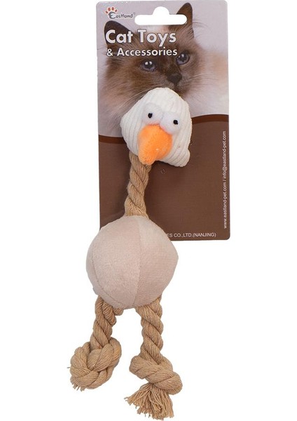 Catnipli Peluş Tavuk 20cm