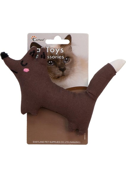 Catnipli Hışırtılı Peluş Tilki 16,5cm