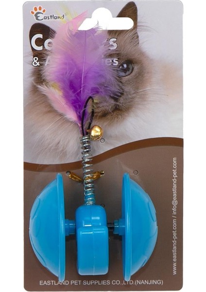 İnteraktif Öten Hacıyatmaz Kedi Oyuncağı