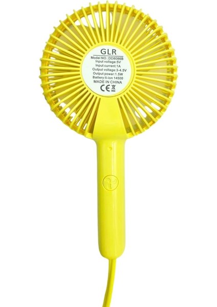 Mini El Fanı Taşınabilir Serinletici Şarjlı Vantilatör 3 Kademeli Hız ayarı YS2289 modelleri