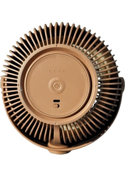 Masa Tipi Midi Fan – Taşınabilir Şarjlı Kademeli Hız ve Yükseklik Ayarı YS2298A