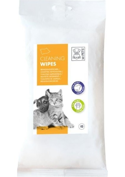 Kedi/köpekler Için Temizleme Mendili 40LI