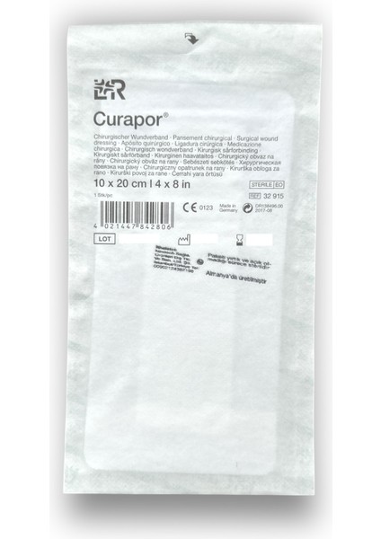 Curapor Cerrahi Örtü 10 x 20 cm - Ref 32915 - 50 Adet 1 Kutu modelleri
