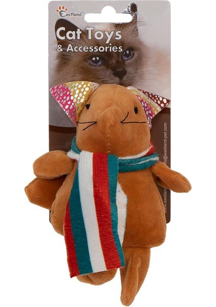 Catnipli Peluş Kedi Oyuncak 15cm