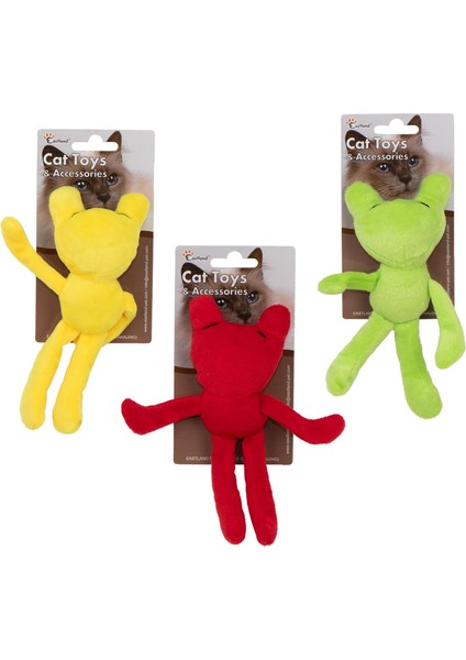 Kedi Otlu Peluş Uzaylı 17cm