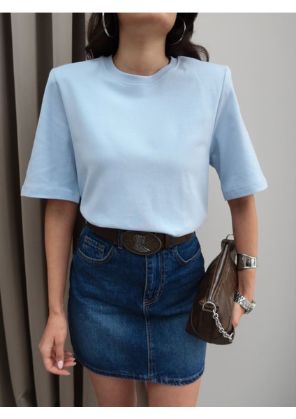 Vatkalı Kısa Kol Tshirt modelleri