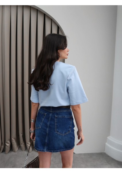 Vatkalı Kısa Kol Tshirt indirimleri