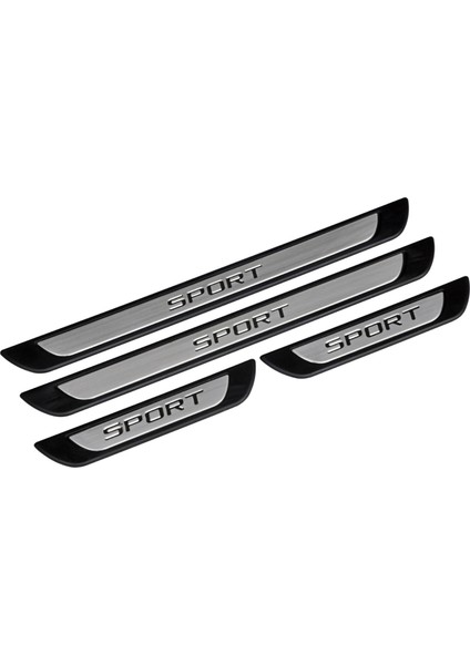 Krom Kapı Eşik Koruması Sport 4 Parça modelleri