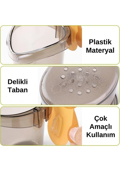 Kendinden Yapışkanlı Düzenleyici Organizer Ayıcık Desenli Banyo Organizeri