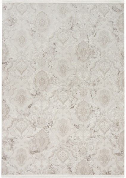 4701 Nadide / Krem Halı / Salon Halısı / Oturma Odası Halısı /70 Tarak Modern Halı