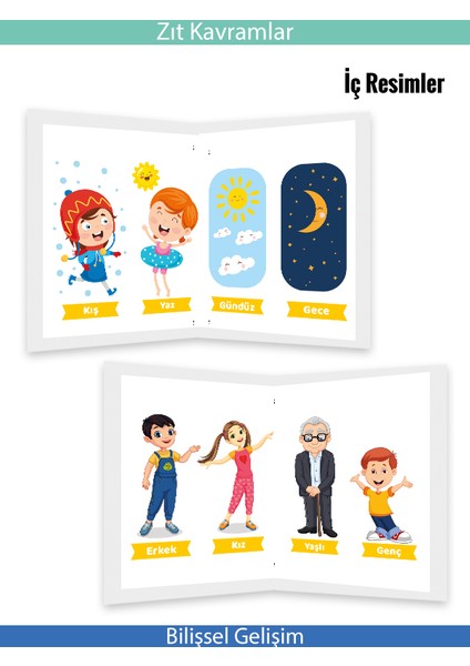 Mini Kitaplar Serisi Zıt Kavramlar