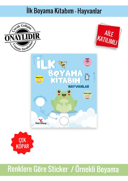 İlk Boyama Kitabım Hayvanlar - Feyyaz Ulaş