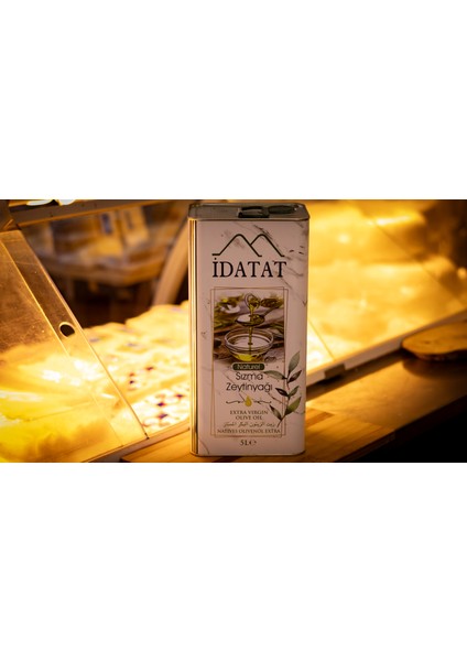 Idatat Naturel Sızma Zeytinyağı 5lt