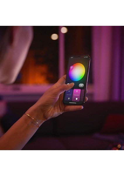 Hue White & Colour Ambiance Xamento Tavan Işığı, Siyah, 16 Milyon Renk, Dimmable, Alexa Uyumluluğu indirimleri