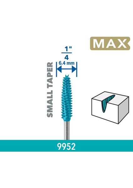 Max Power Carving Küçük Konik 3.2 mm 6,4 mm Elektrikli Oyma Ucu - 26159952DM modelleri