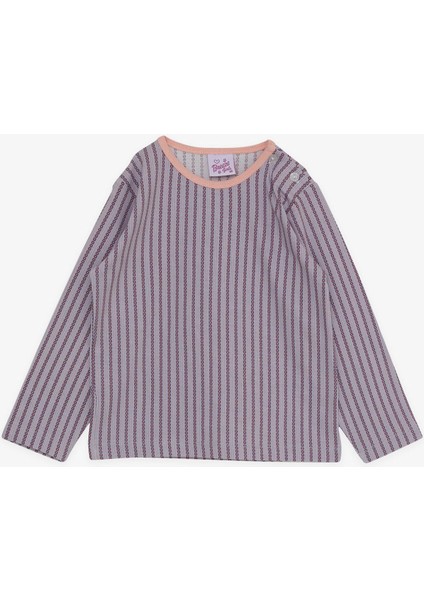 Kız Bebek Pijama Takımı Desenli 9 Ay-3 Yaş, Açık Lila modelleri