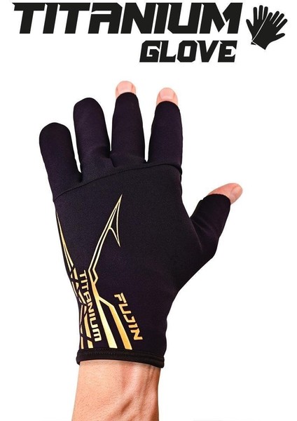 Pro Angler S24 Titanium Gloves - BLACK GOLD - M/L indirimleri