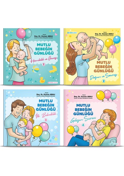Osman Abalı Dikkati Güçlendirme Seti 1 Yaş + Mutlu Bebeğin Günlüğü 4 Kitaplık Set fırsatları