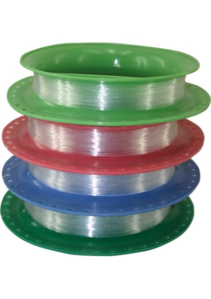 Sazan El Oltası Takımı - 50mt 0,50mm Misina Sarılı Kasnak