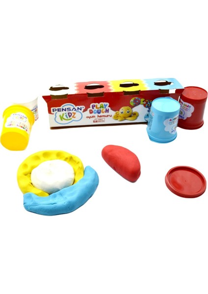 Kids %100 Yerli Oyun Hamuru 4X150 gr