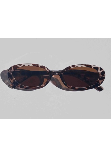 Oval Çerçeve Vintage Moda Kadınlar Için Güneş Gözlüğü modelleri