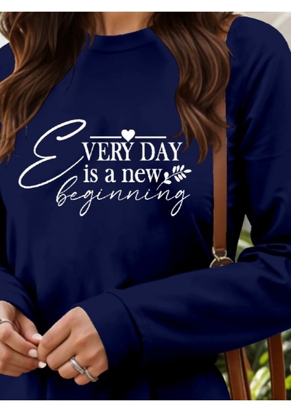 Üçaymoda Kadın Uzun Kollu Bisiklet Yaka Kısa Viskon Iki Iplik Elbise fiyatları