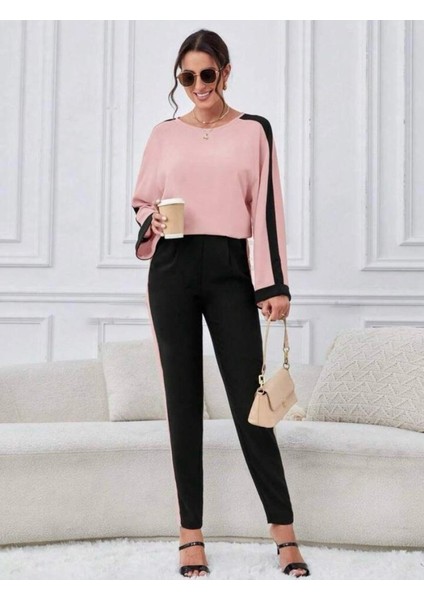 Üçaymoda Kadın Iki Iplik Şerit Detaylı Ikili Takım indirimleri