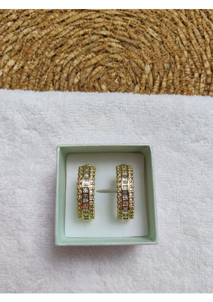 Alyans Gold Yuvarlak Küpe Xuping Vip